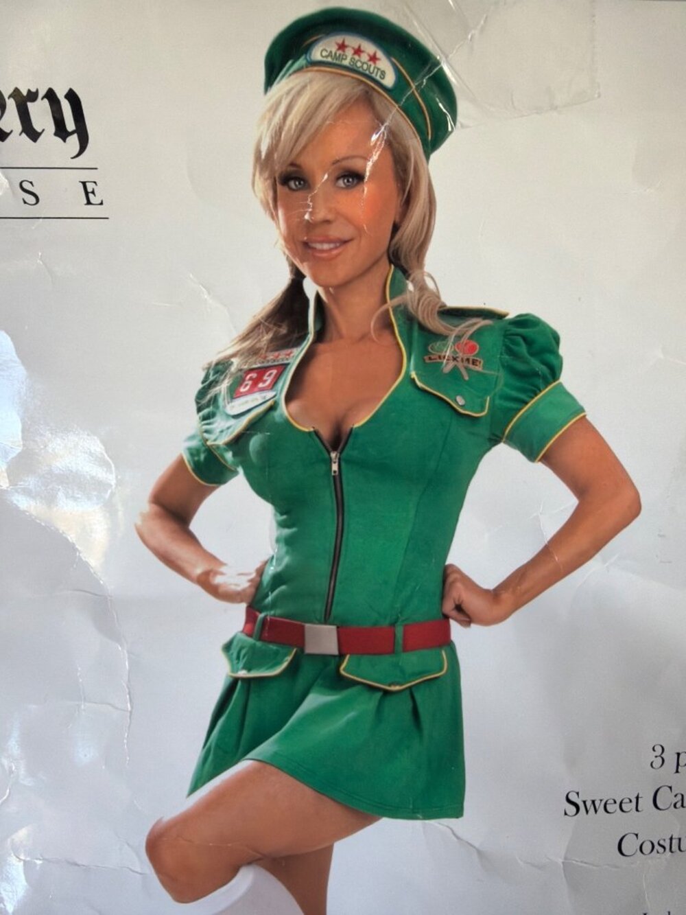Mystery House Camp Girl Cosplay Costume Adult Size Large
